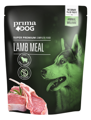 prima dog lamb meal